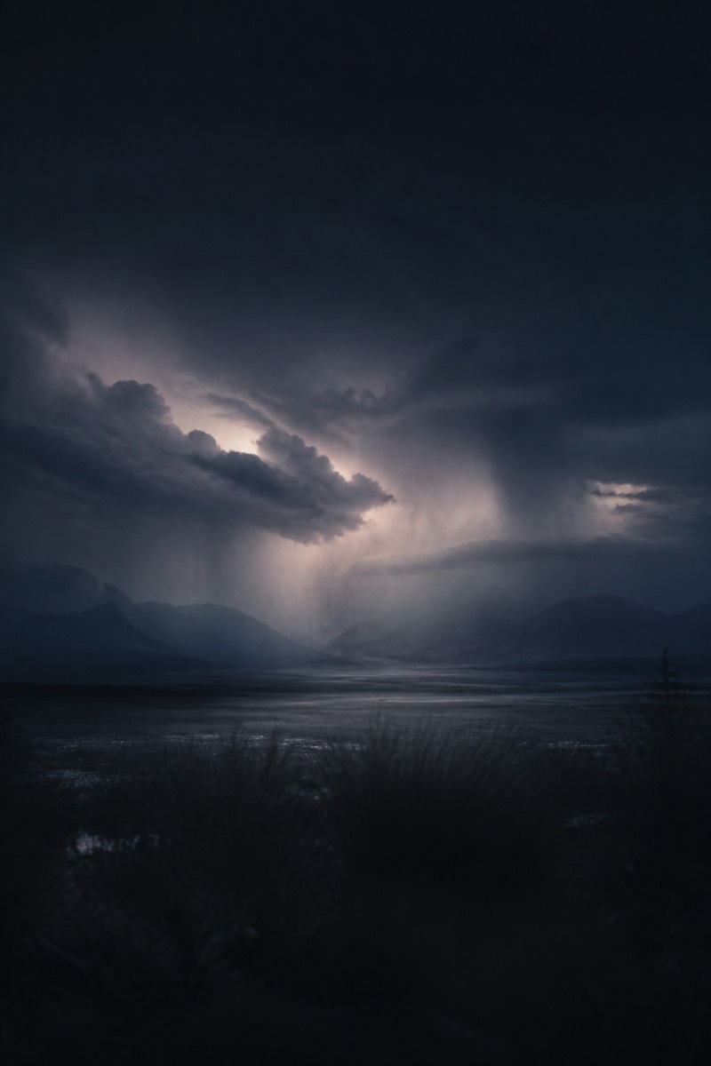 Thunderstorm soundscape
